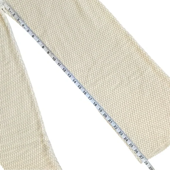 Sancia‎ Michaela Knit Wide Leg Pants Cream XS NWT Cozy Luxe Fall Winter